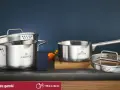 Stalowe garnki Gerlach, idealne do gotowania i łatwe w czyszczeniu. Czy garnki można myć w zmywarce? Tak, te są!