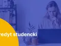 Młoda kobieta pochylona nad laptopem, myśląca o przyszłości i możliwościach, jakie daje kredyt studencki.