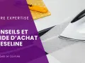 Conseils pour choisir la matière élastique idéale pour vos vêtements. Un fer à repasser est prêt à l'emploi.