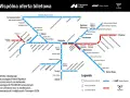 Mapa połączeń kolejowych i autobusowych w ramach wspólnej oferty biletowej. Zobacz, gdzie możesz dojechać swoim biletem miesięcznym!