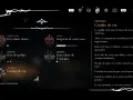 Menú de tareas de Hollow Knight. Se muestra la entrada "TESTIGO: Cambio de era", con un icono de hongo y texto poético.