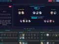 Herramienta para crear equipos de Honkai Star Rail, mostrando honkai star rail personajes y sus arquetipos.