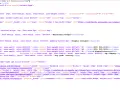 Kod HTML stopki email z danymi kontaktowymi i linkami do mediów społecznościowych.