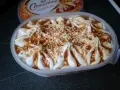 Cremissimo Mandelmagie: Vanilleeis mit Karamellsauce und gehackten Mandeln. So besteht Eis aus Genuss!