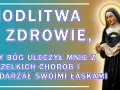 Modlitwa o uzdrowienie kogoś, aby Bóg obdarzył łaskami. Święta z koroną cierniową i różami.