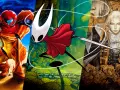 Hornet, personaje de Hollow Knight: Silksong, se une a Samus Aran y Alucard en un collage épico de videojuegos.