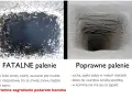 Fatalne palenie to smoła, poprawne to sucha sadza. Zastanawiasz się, ile kosztuje czyszczenie komina? Zobacz różnicę!