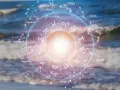 Odkryj swój horoskop na 2026 rok! Koło zodiaku i konstelacje na tle fal morskich zapowiadają kosmiczne przeżycia.