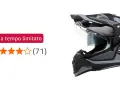 Casco O'Neal Sierra grigio e nero, con visiera trasparente e grafica moderna. Ideale per avventure off-road.
