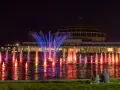 Pokaz fontann w Hali Stulecia we Wrocławiu. Idealne miejsce, by zobaczyć Wrocław co zobaczyć w 1 dzień.