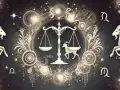 Waga i koziorożec w kosmicznej oprawie. Symbolika zodiaku z elementami astrologicznymi.