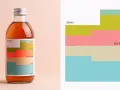 Composition d'une bouteille de kombucha grenade : 35% eau, 21% scoby, 21% grenade, 19% thé, 4% sucre.