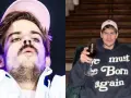 Taco Hemingway w czapce i z kieliszkiem wina, z pewnością zasługuje na nominacje.