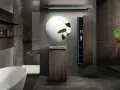 Baños gris y madera: el secreto para un diseño moderno y acogedor