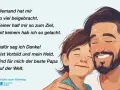 Vatertagsgedichte: Herzliche & Lustige Verse für jeden Papa