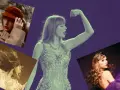 Taylor Swift w stylizacji z "Reputation" i innych albumów. Jej siła i styl są niezaprzeczalne.