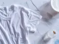 Jak wybielić białą bluzkę z poliestru bez użycia chemii?