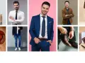 Różnorodne propozycje na styl mężczyzny: od casualowych t-shirtów po eleganckie garnitury i akcesoria.