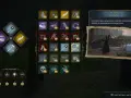 Drętwota w Hogwarts Legacy: menu zaklęć z ikonami, w tym Reparo. Gracz naprawia zniszczony mostek.