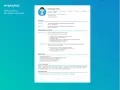 Przykładowe CV - Nauczyciel matematyki Michała Blok. Edukacja, doświadczenie zawodowe, umiejętności i cechy kandydata.