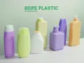 A collection of colorful bottles, made from high density polypropylene, stand ready for your favorite lotions and soaps.