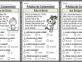 Hojas de árboles, koalas y canciones: tres lecturas cortas para practicar la comprensión.