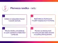Pierwsza randka - rady dla pań: dobry humor, słuchaj, wycisz telefon, bądź elastyczna.