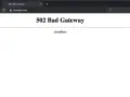 Errore 502 Bad Gateway: la traduzione indica un problema di comunicazione tra server.