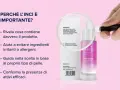 Lente d'ingrandimento su inci prodotti cosmetici, evidenziando la trasparenza degli ingredienti per una scelta consapevole.