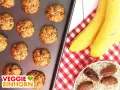 Frisch gebackene, gesunde Kekse ohne Zucker rezept. Haferflocken, Datteln und Bananen sind die Basis für diese leckeren Snacks.
