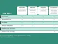 Tabla compara conceptos como vacaciones y aguinaldo, indicando cuáles aplican a finiquito y liquidación. El finiquito se declara en la renta.