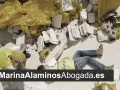 Un trabajador accidentado en obra. Si sufres un accidente, te ayudamos con tu resolución INSS recargo de prestaciones.