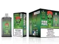 Vapers Bang King 15000 puffs con diseño de alienígena. Incluye advertencia sobre nicotina.