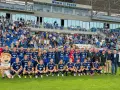 Drużyna Orlen Wisła Płock z kibicami na stadionie.