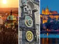 Praga nocą i za dnia: zamek, zegar astronomiczny i panorama miasta. Ciekawe ciekawostki o Czechach czekają!