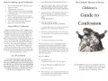A guide to confession, with examples of sins to say, prayers, and the steps for a good confession.