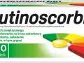 Rutinoscorbin to lek na przeziębienie, który wspiera organizm w stanach zwiększonego zapotrzebowania na witaminę C. Opakowanie zawiera 150 tabletek.