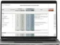 Jak napisać kosztorys na remont mieszkania? Tabela porównuje opcje tańszą i droższą, uwzględniając materiały i robociznę.