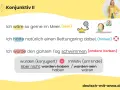 Konjunktiv II: Ich wäre gern im Meer. Hier lernst du, was ist der Infinitiv. "würde" + Infinitiv.
