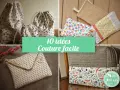 Sacs à cordon, trousses et pochettes : 10 idées couture facile pour des créations originales.