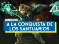 Link, con su brazo imbuido de energía, se prepara para conquistar los santuarios de Zelda: Tears of the Kingdom.