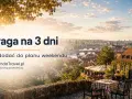 Praga na 3 dni: co zobaczyć w tym pięknym mieście? Widok na dachy i mosty o zachodzie słońca.