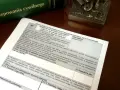 Dokument z pouczeniami dotyczącymi sprzeciwu od wyroku zaocznego lub nakazu zapłaty. Wskazuje na odrzucenie lub oddalenie pisma.