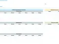 Agenda mensual con listas de tareas, objetivos y fechas para recordar. Un calendario para agendar citas gratis y organizar tu mes.