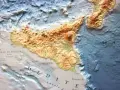 Włochy jakie morze? Mapa Sycylii i okolic, z widocznymi Zatokami: Palermo, Cefalù, Catania, Gela, Noto, oraz Morzem Śródziemnym.