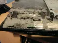 Consola PS4 cubierta de polvo. Es hora de limpiar ps4 para que vuelva a funcionar.