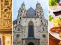 A luxurious ceiling, St. Stephen's Cathedral, and Wiener Schnitzel. Your perfect Vienna itinerary includes culture, history, and delicious food.