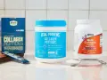 Zastanawiasz się, jaki kolagen wybrać? Na zdjęciu trzy popularne produkty: Bubs Naturals, Vital Proteins i Now Foods.