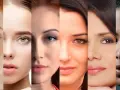 Seis rostros muestran la diversidad de fototipos de piel, desde pecas hasta tonos oscuros, celebrando la belleza en todas sus formas.