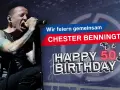 Chester Bennington singt mit voller Leidenschaft. Wir feiern seinen 50. Geburtstag!